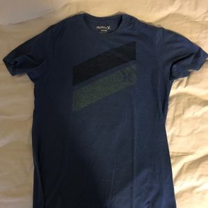 Blue Hurley t shirt size Large